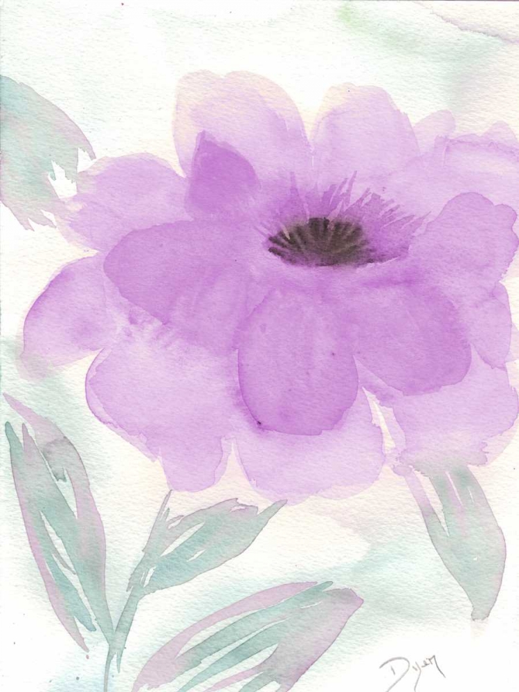 Lilac Peony II art print by Beverly Dyer for $57.95 CAD