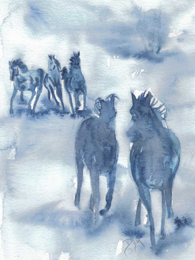 Thundering Hooves art print by Beverly Dyer for $57.95 CAD