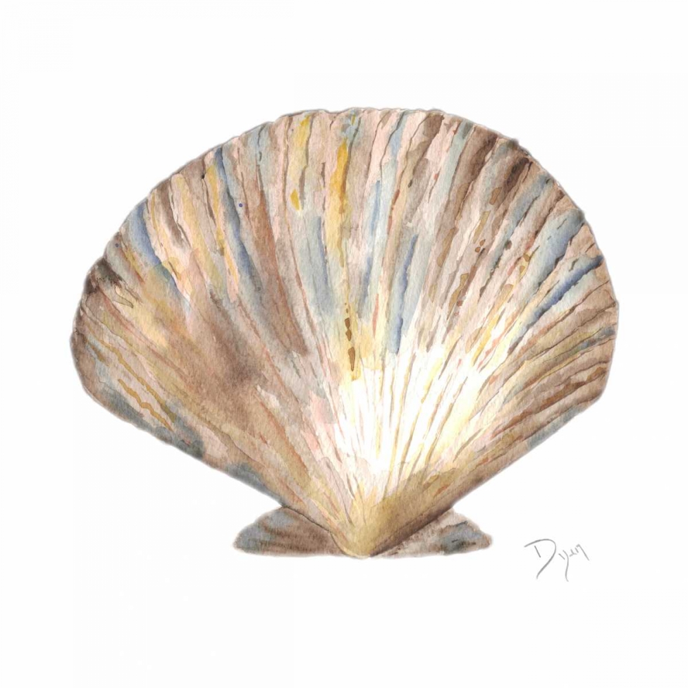 Sea Shell Neutral 2 art print by Beverly Dyer for $57.95 CAD