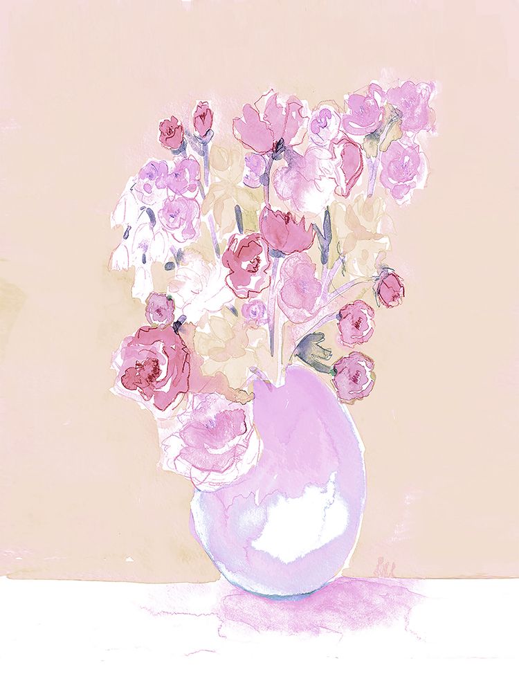Pretty In Lilac art print by Bea Dina for $57.95 CAD