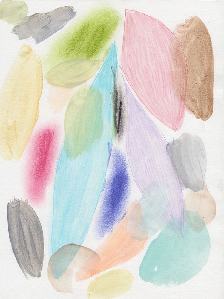Colorful Stone 2 art print by Bea Dina for $57.95 CAD