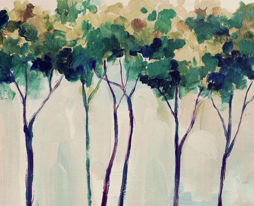 Creamy Trees art print by Boho Hue Studio for $57.95 CAD