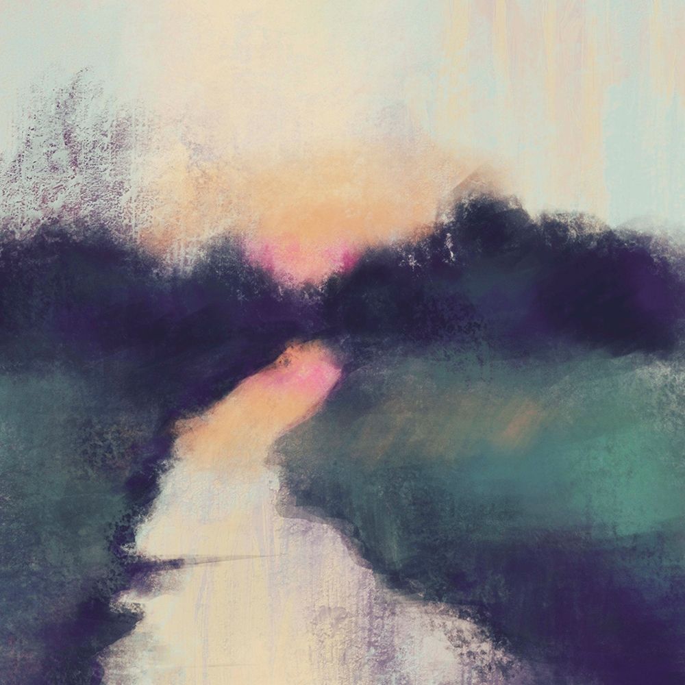Landscape Abstract 1 art print by Boho Hue Studio for $57.95 CAD