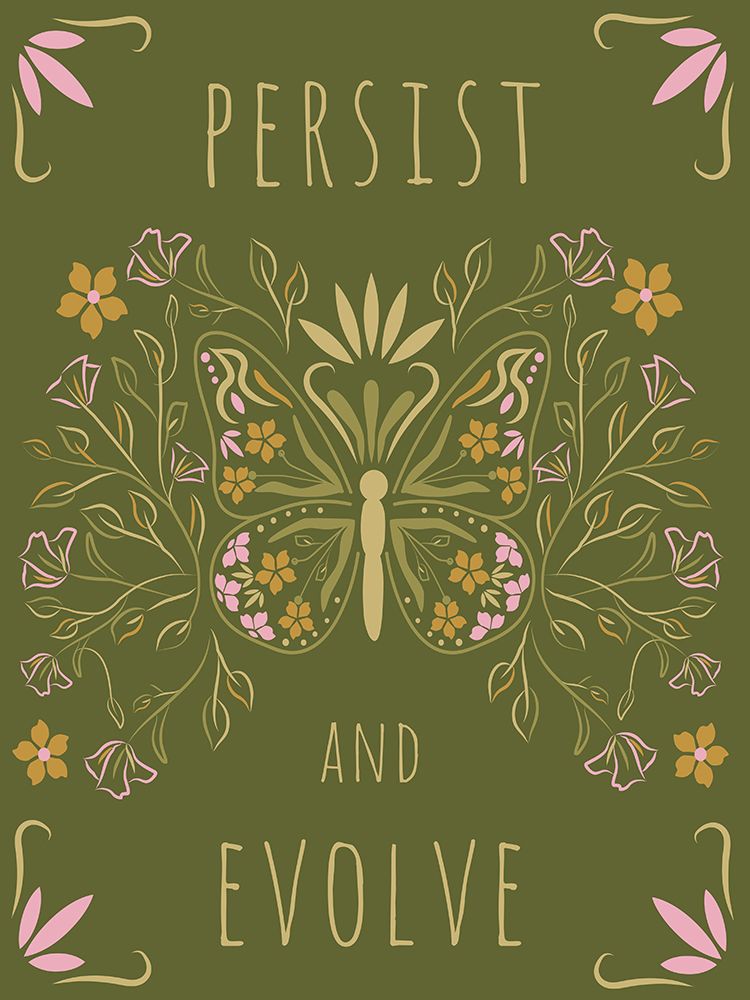 Persist And Evolve Green 1 art print by Chen Alyesh for $57.95 CAD