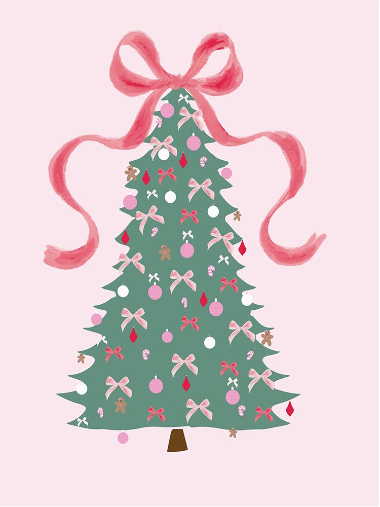 Christmas Coquette art print by Chen Alyesh for $57.95 CAD