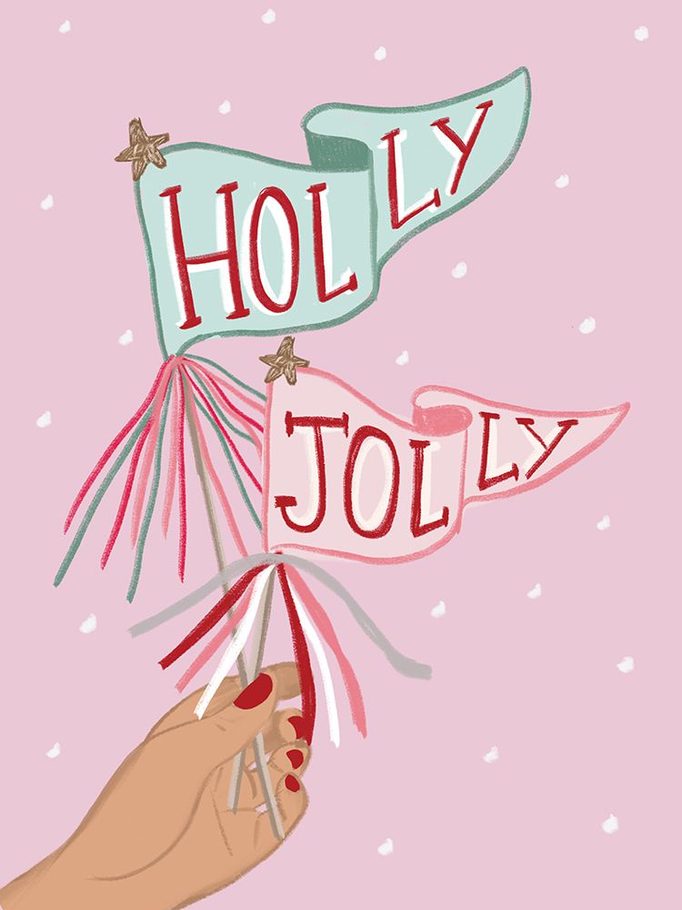 Holly Jolly art print by Chen Alyesh for $57.95 CAD