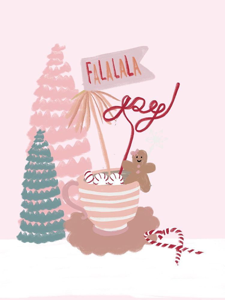 Gingerbread Cookie Joy art print by Chen Alyesh for $57.95 CAD