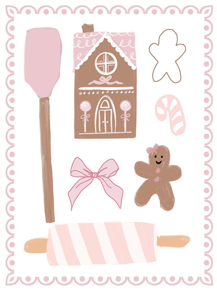 Gingerbread  House art print by Chen Alyesh for $57.95 CAD