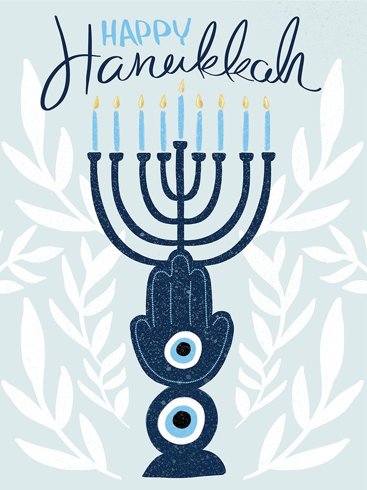Hanukkah Hamsah art print by Chen Alyesh for $57.95 CAD