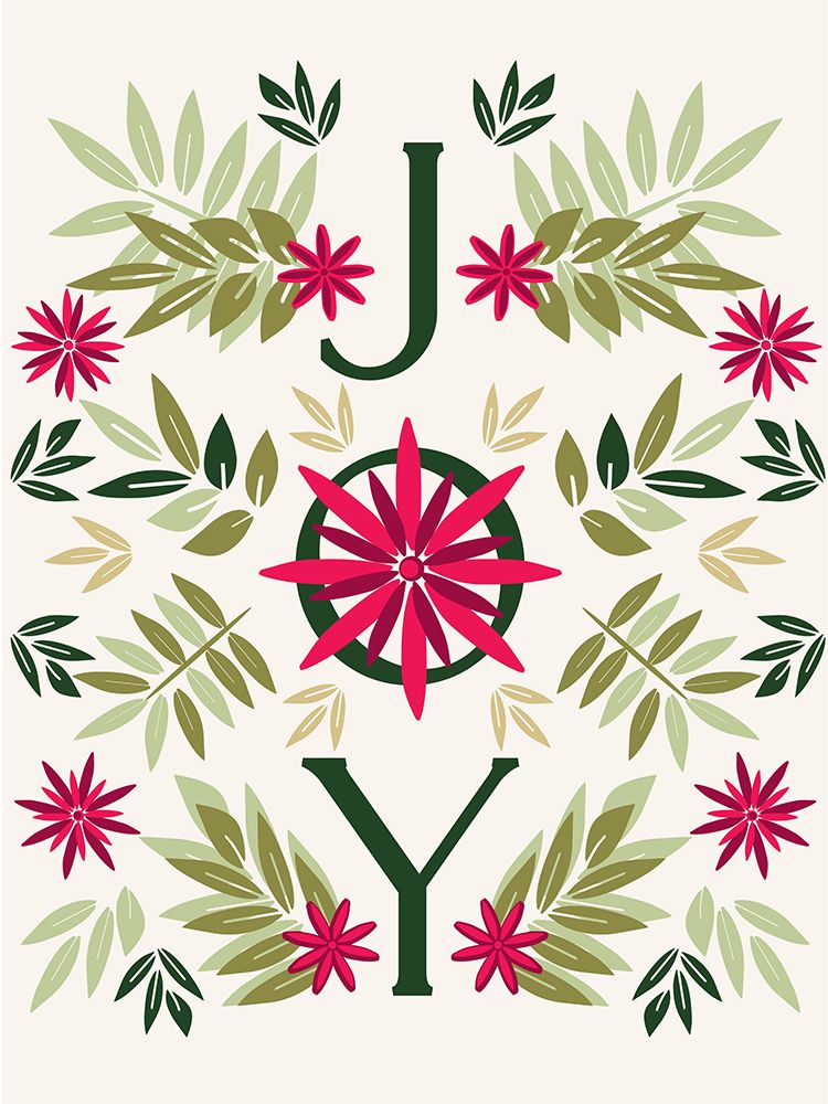 Joy Christmas art print by Chen Alyesh for $57.95 CAD
