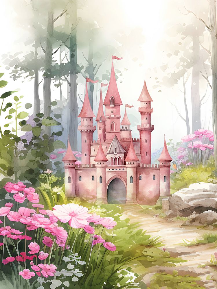 Whimsical Princess 1 art print by Christine Simpson for $57.95 CAD