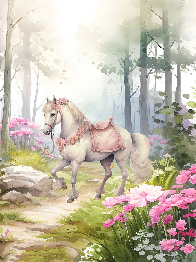 Whimsical Princess 3 art print by Christine Simpson for $57.95 CAD