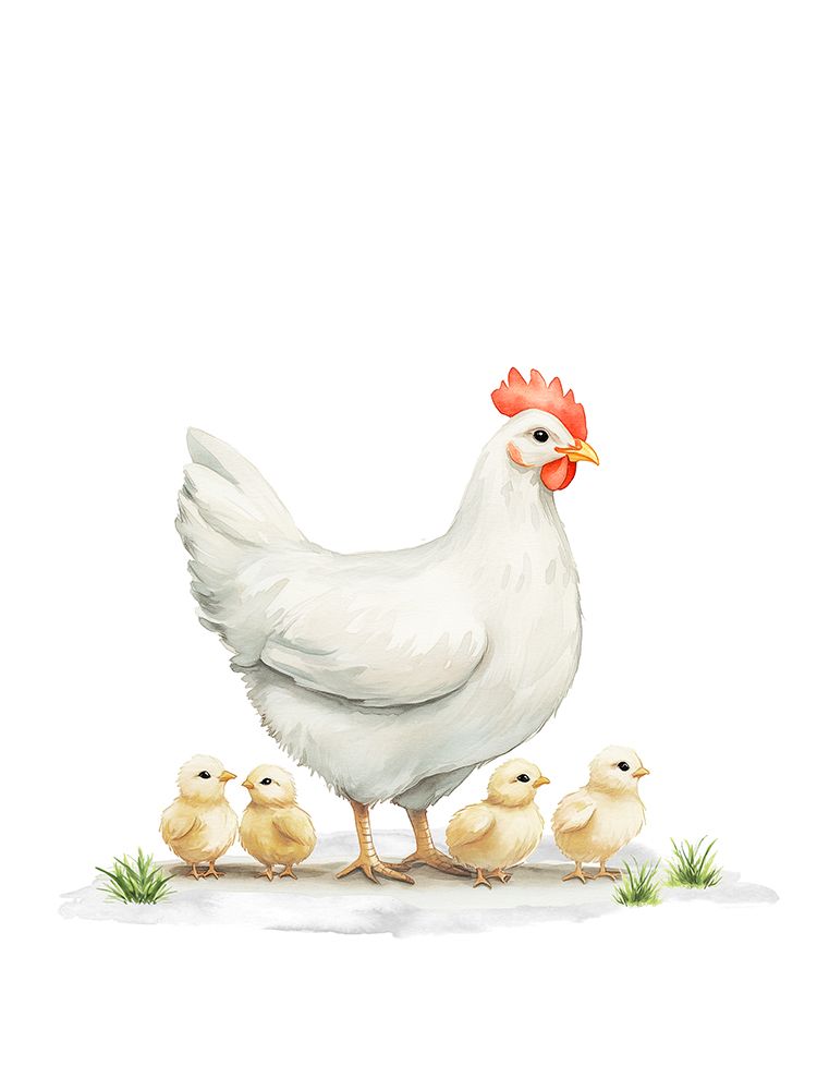 Farm Friends 6 art print by Christine Simpson for $57.95 CAD