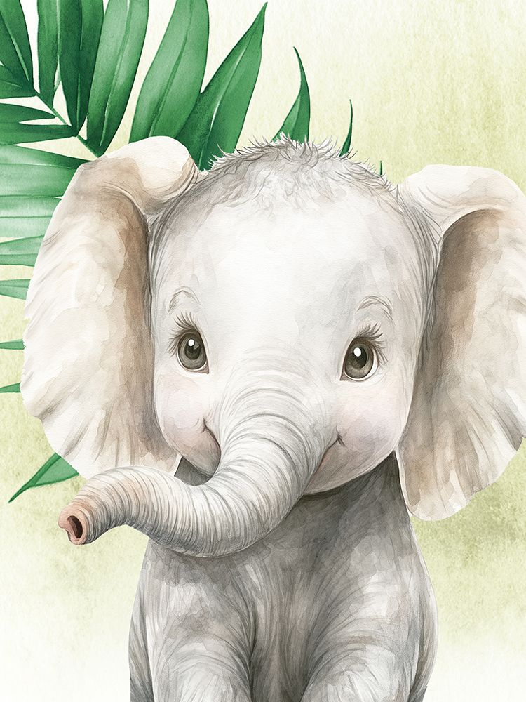 Jungle Friends 1 art print by Christine Simpson for $57.95 CAD