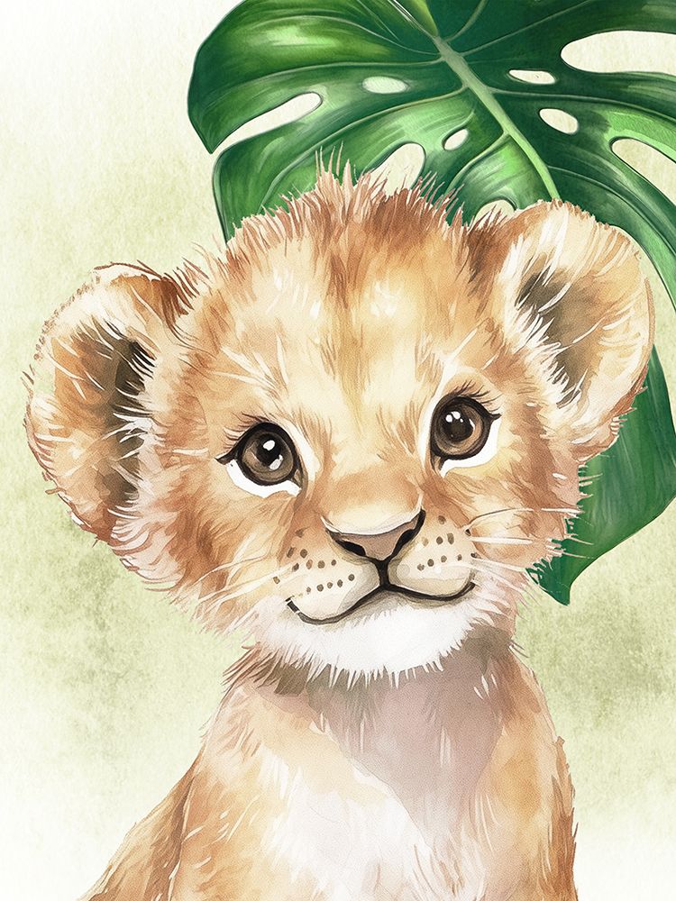 Jungle Friends 2 art print by Christine Simpson for $57.95 CAD