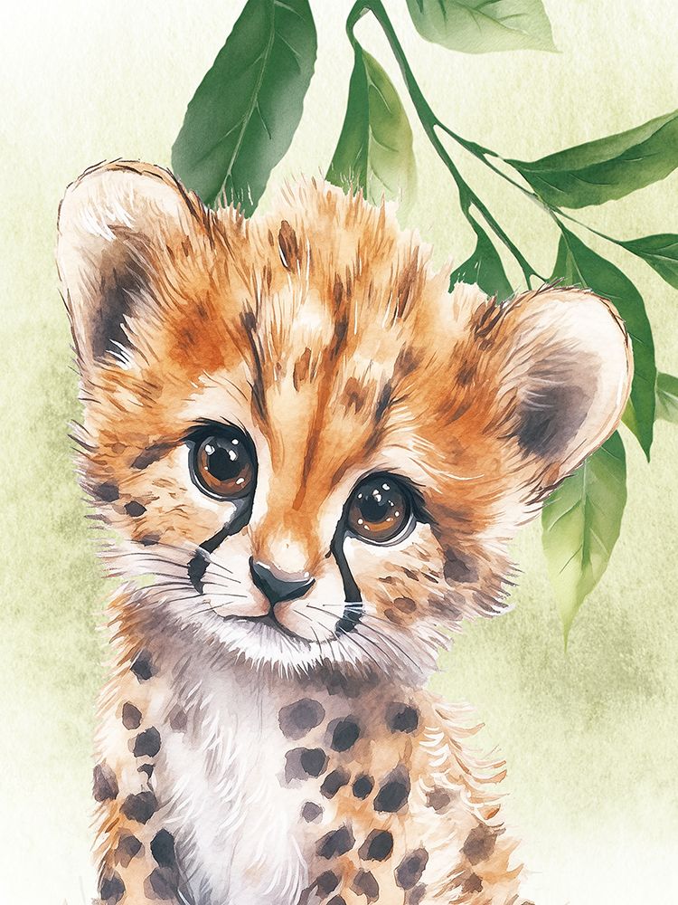 Jungle Friends 4 art print by Christine Simpson for $57.95 CAD