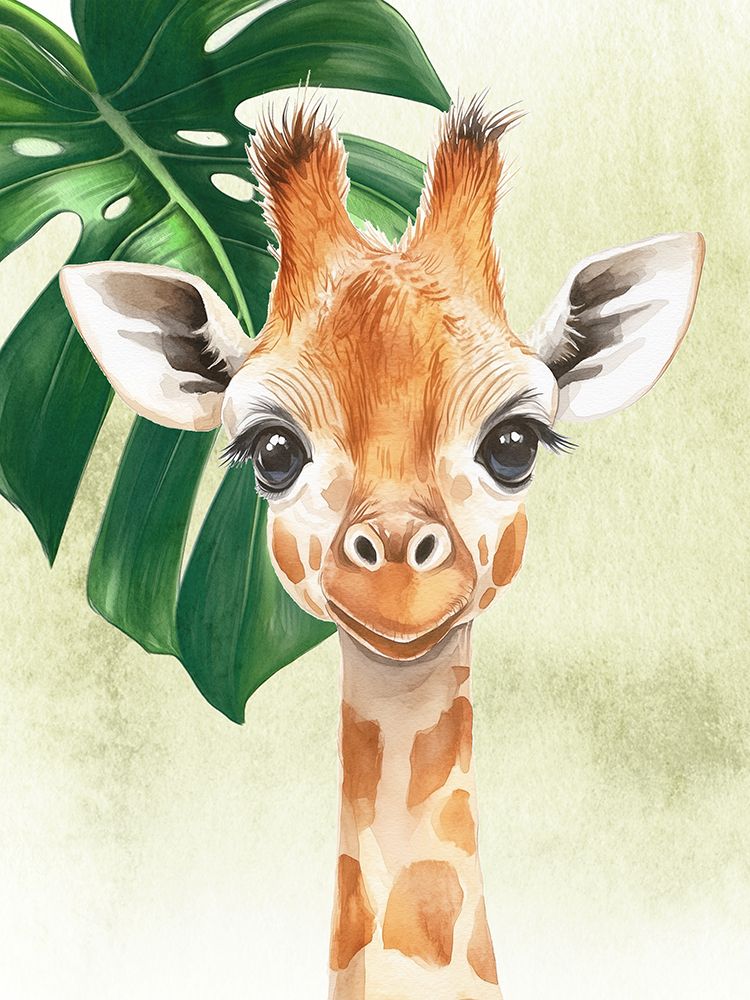 Jungle Friends 5 art print by Christine Simpson for $57.95 CAD