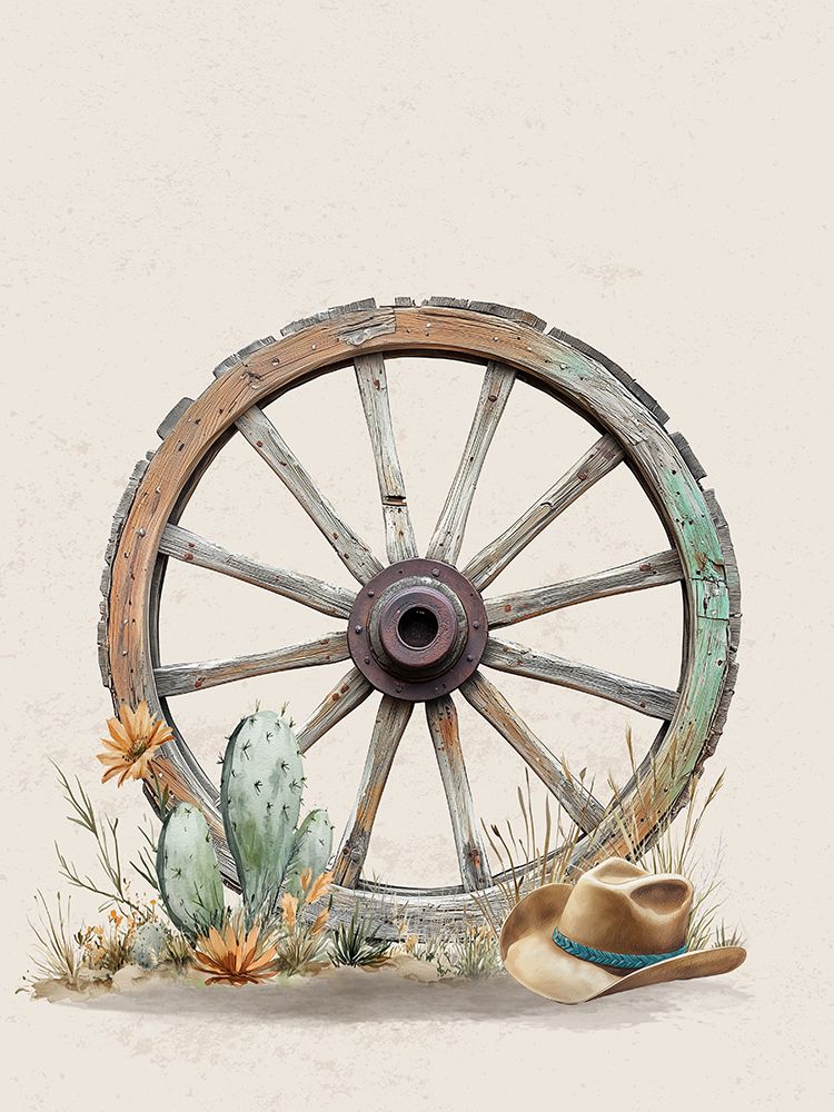 Wild West Boy 3 art print by Christine Simpson for $57.95 CAD