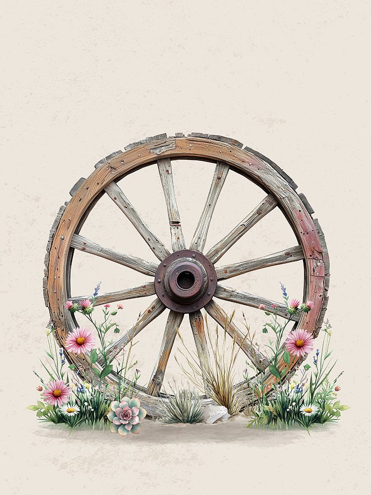 Wild West Girl 3 art print by Christine Simpson for $57.95 CAD