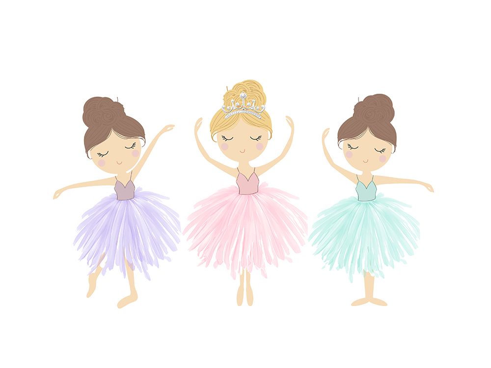 Little Ballet Stars 1 art print by Christine Simpson for $57.95 CAD