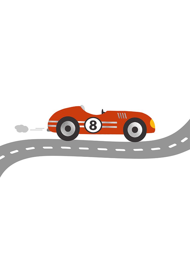 Little Race Car 2 art print by Christine Simpson for $57.95 CAD