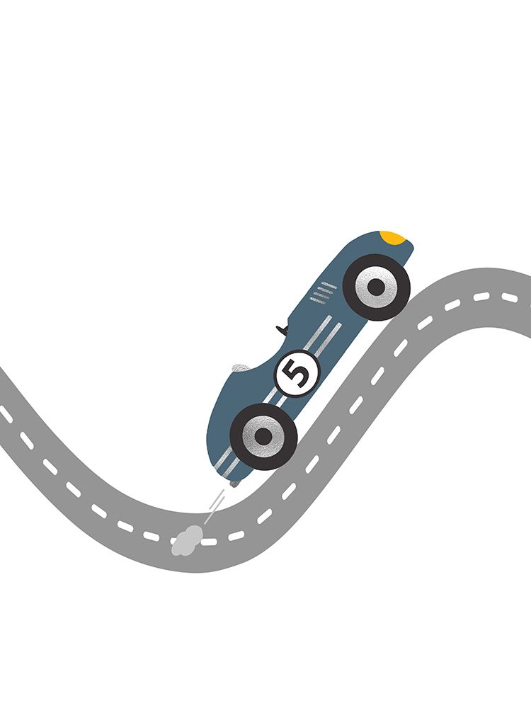 Little Race Car 3 art print by Christine Simpson for $57.95 CAD
