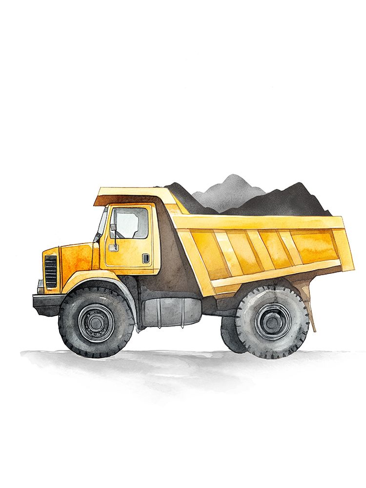 Working Trucks 3 art print by Christine Simpson for $57.95 CAD