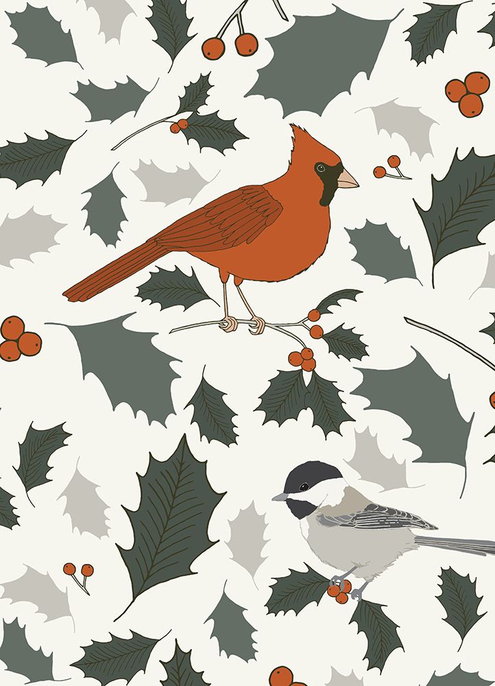 Winter Birds art print by Sweet Melody Designs for $57.95 CAD