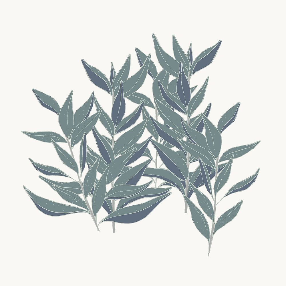 Friendly Fresh Sage art print by Sweet Melody Designs for $57.95 CAD