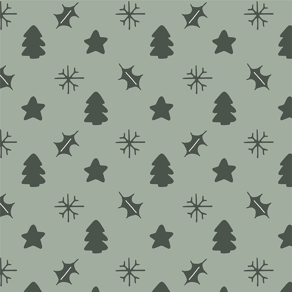 Holly Jolly Pattern 1 art print by Sweet Melody Designs for $57.95 CAD