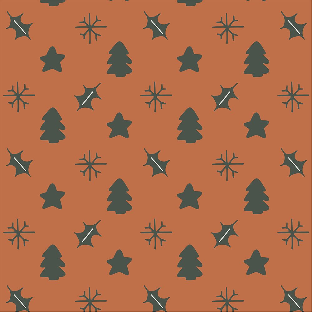 Holly Jolly Pattern 2 art print by Sweet Melody Designs for $57.95 CAD