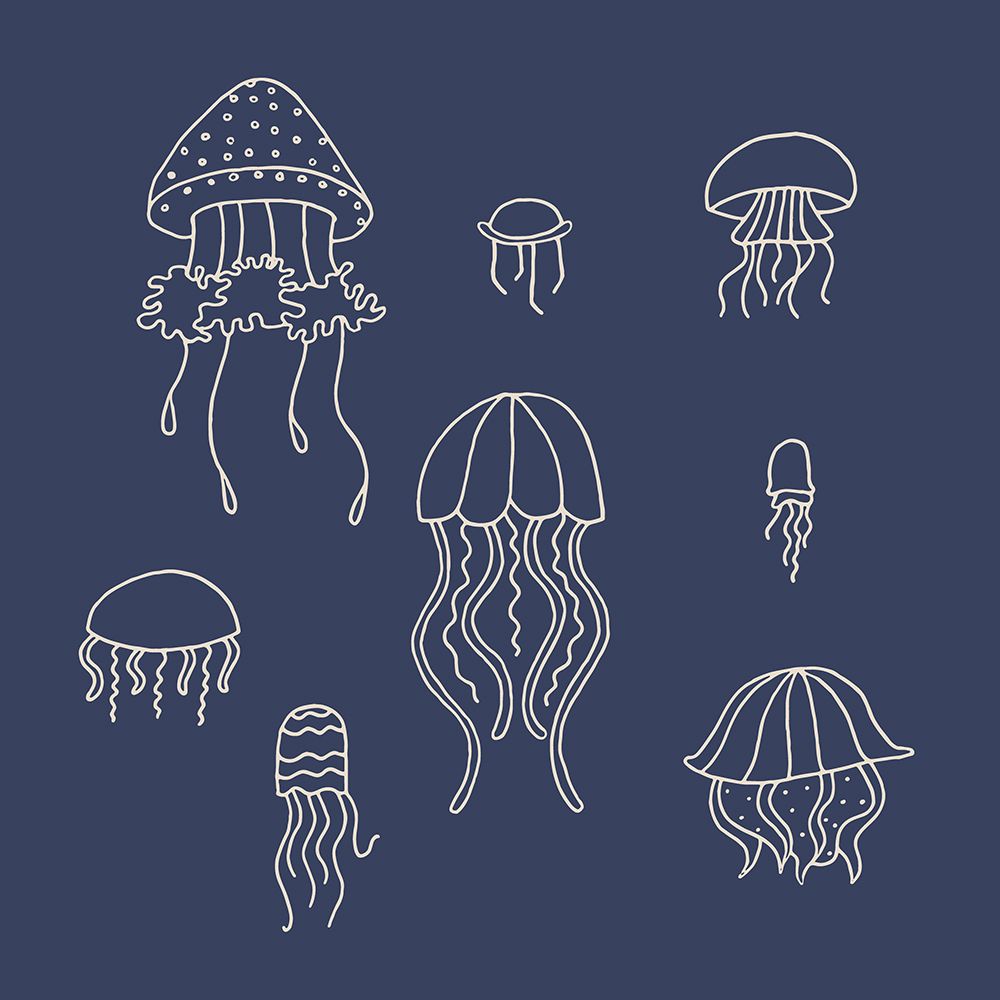 Jellyfish 1 art print by Sweet Melody Designs for $57.95 CAD