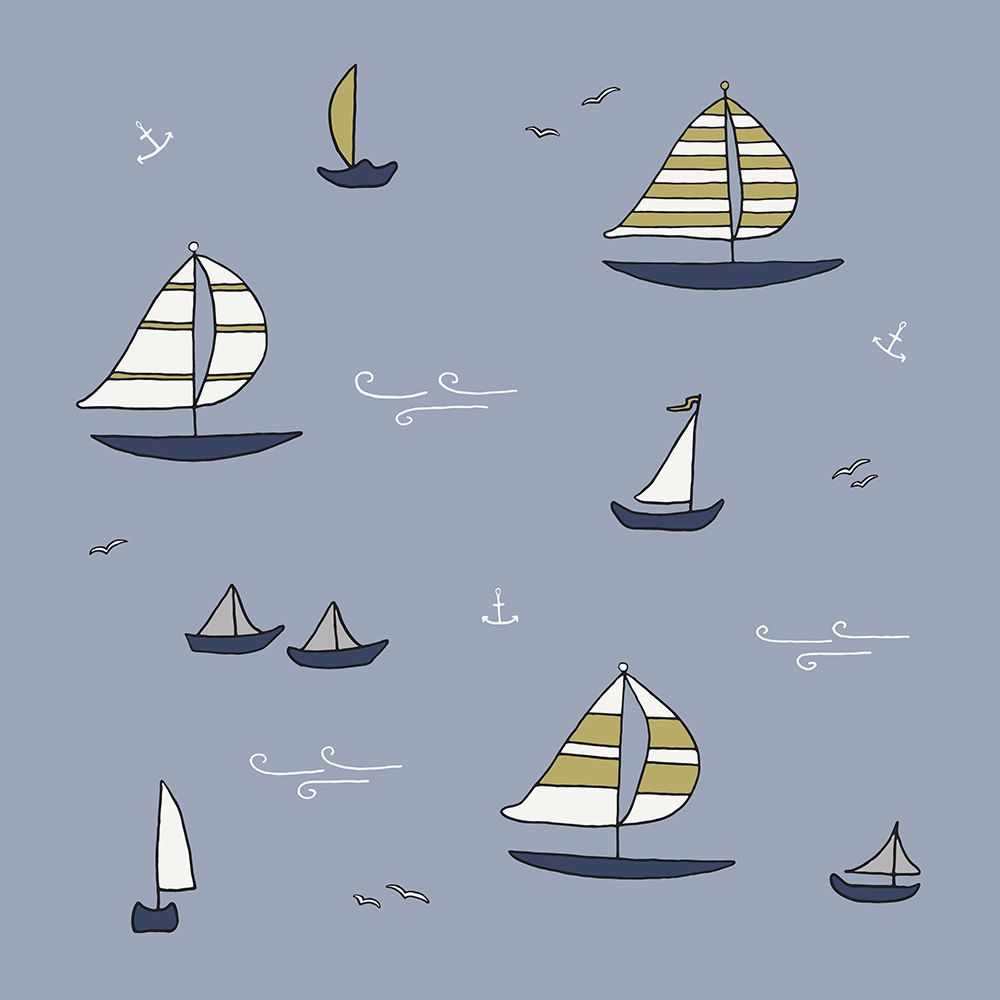 Sailboats 1 art print by Sweet Melody Designs for $57.95 CAD