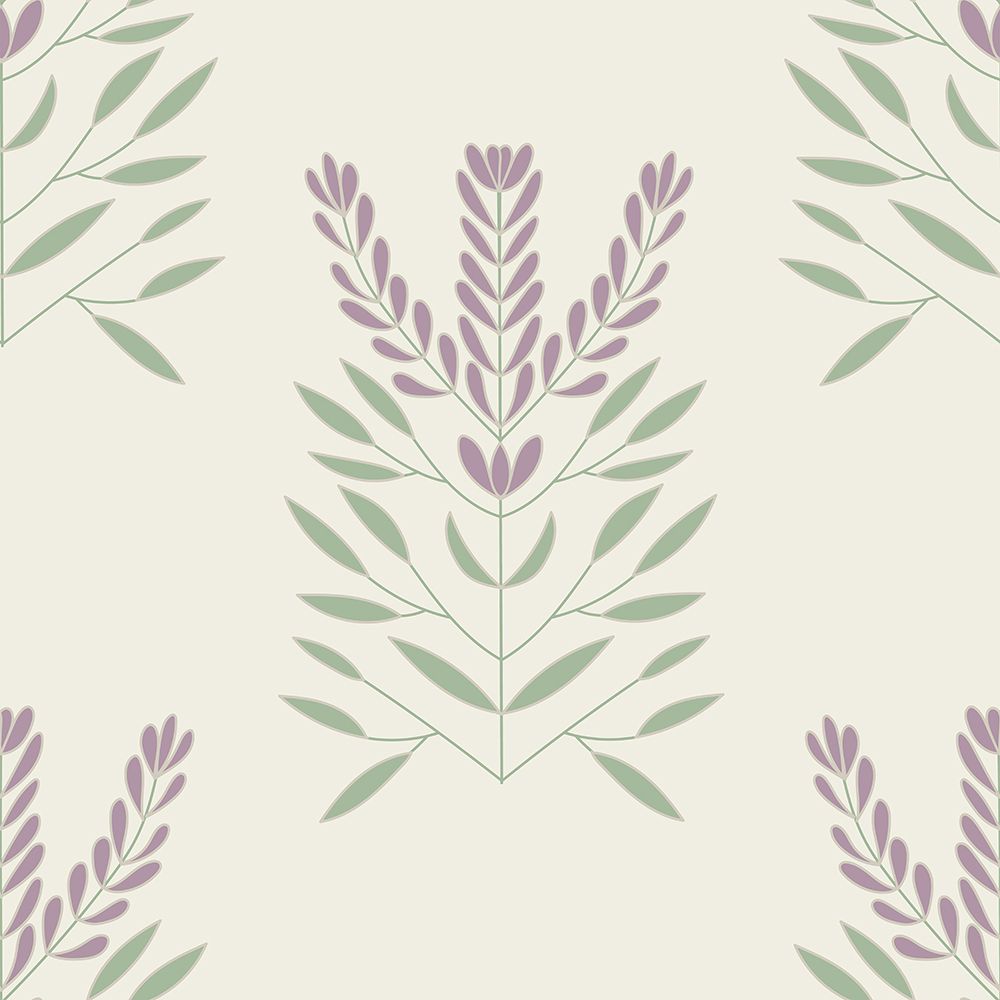 Lavendar Block Pattern 1 art print by Sweet Melody Designs for $57.95 CAD