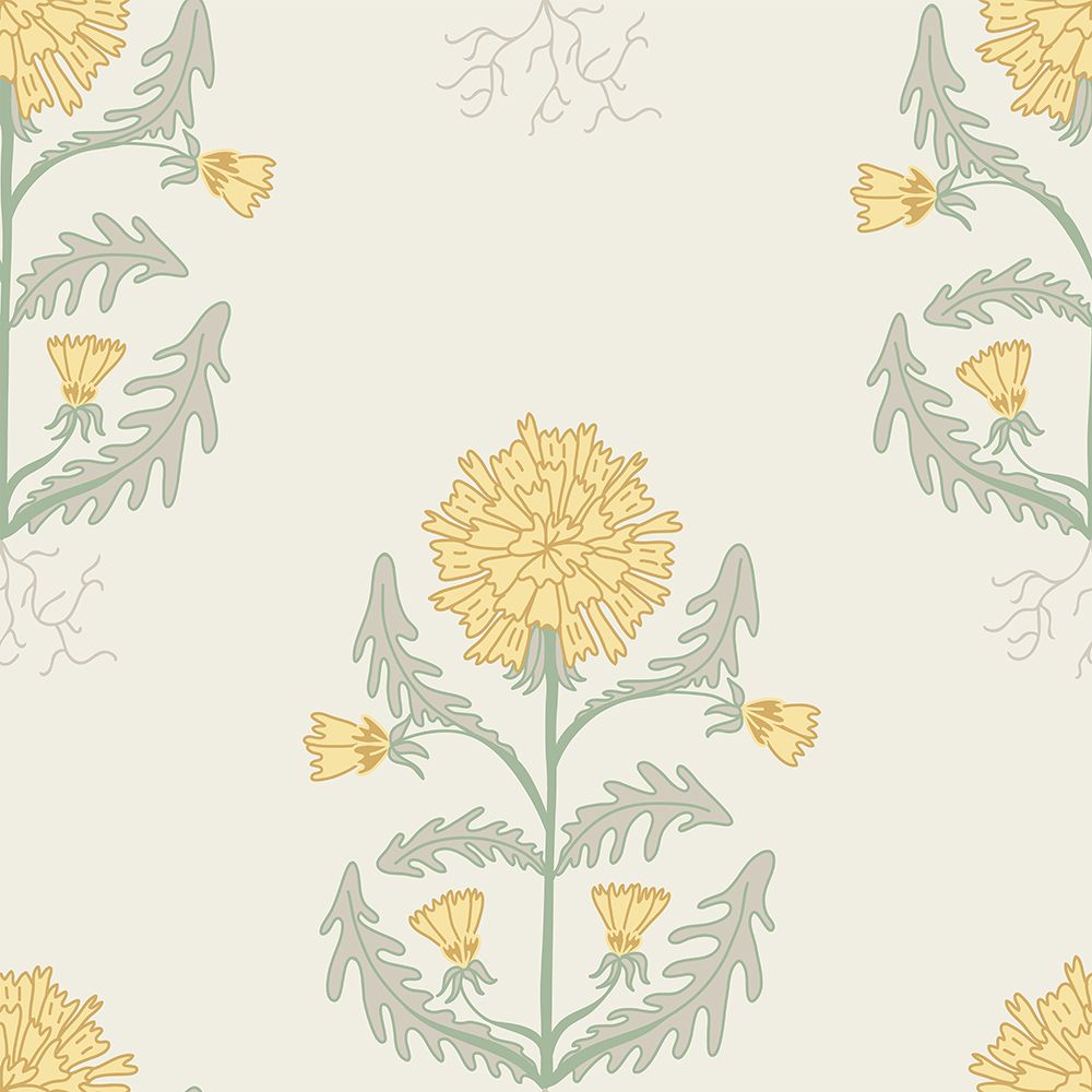 Dandelion Block Pattern 1 art print by Sweet Melody Designs for $57.95 CAD