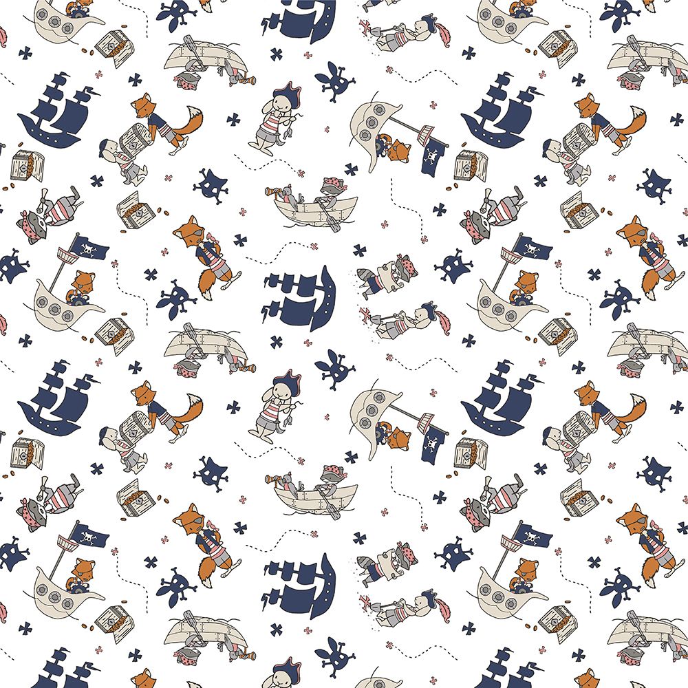 Ahoy Matey 2 art print by Sweet Melody Designs for $57.95 CAD