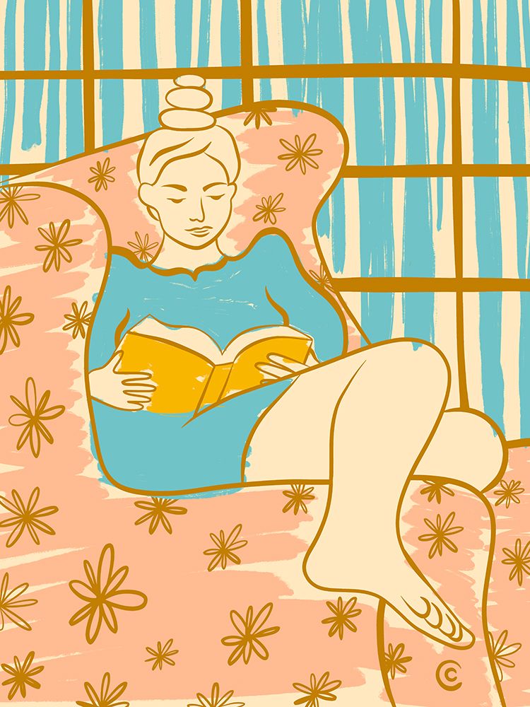 Quiet Time 1 art print by Carrie Cantwell for $57.95 CAD