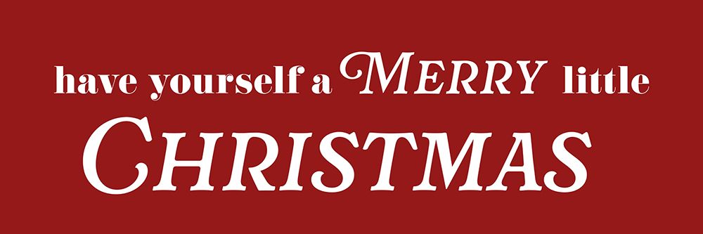 Merry Little Christmas art print by Dena Ann Adams for $57.95 CAD