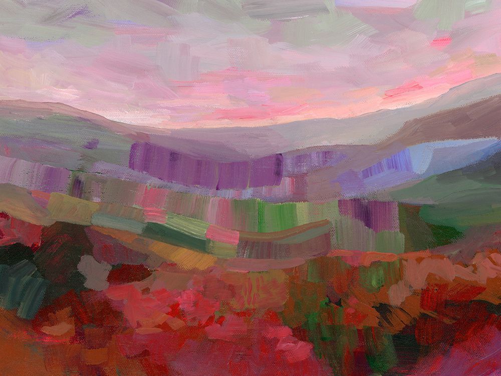 Red Hills 1 art print by Dena Ann Adams for $57.95 CAD