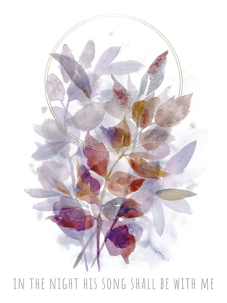 Mystic Forest Psalm Silver art print by Christine Simpson for $57.95 CAD