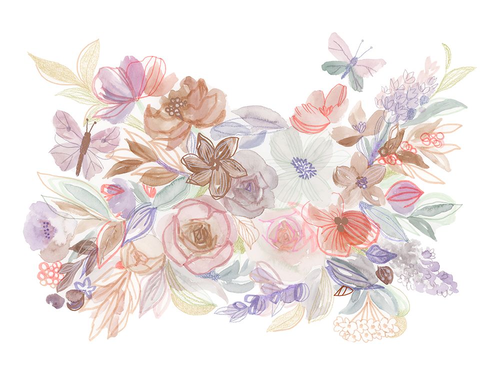 Pastel Nature 7 art print by Dena Ann Adams for $57.95 CAD