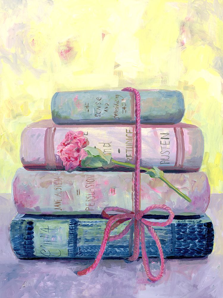 Jane And Carnation art print by Dena Ann Adams for $57.95 CAD
