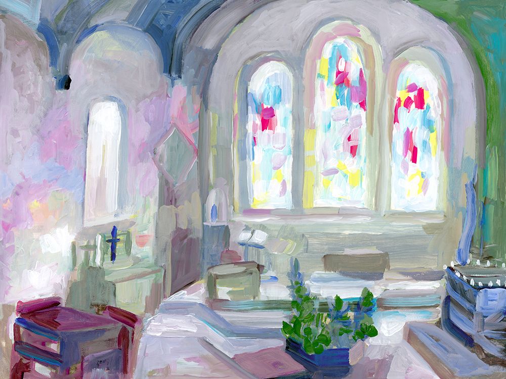 Peaceful Sacred Space art print by Dena Ann Adams for $57.95 CAD