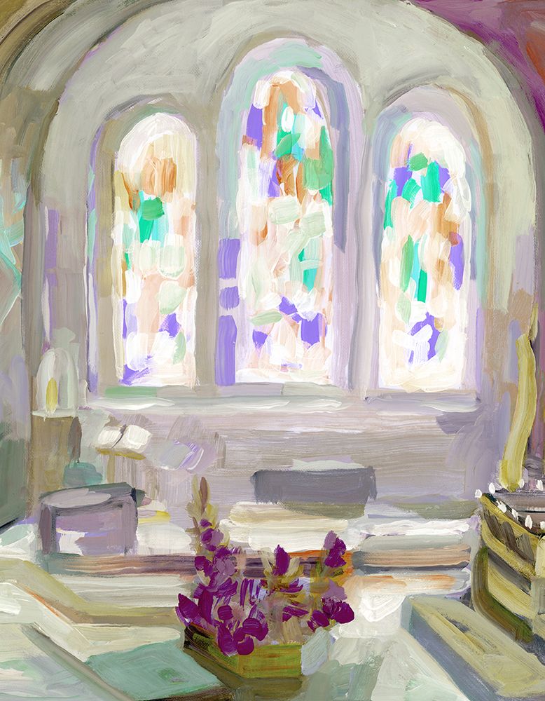 Stain Glass art print by Dena Ann Adams for $57.95 CAD