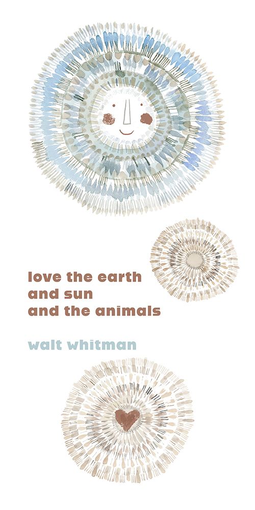 Sun Kissed Serenity Sentiment Vertical 1 art print by Dena Ann Adams for $57.95 CAD