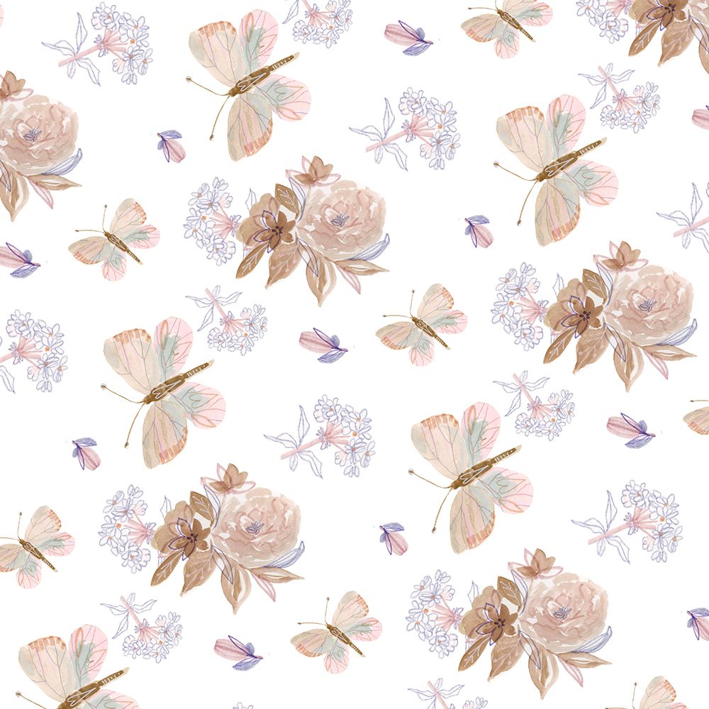 Pastel Nature Repeat 2 art print by Dena Ann Adams for $57.95 CAD