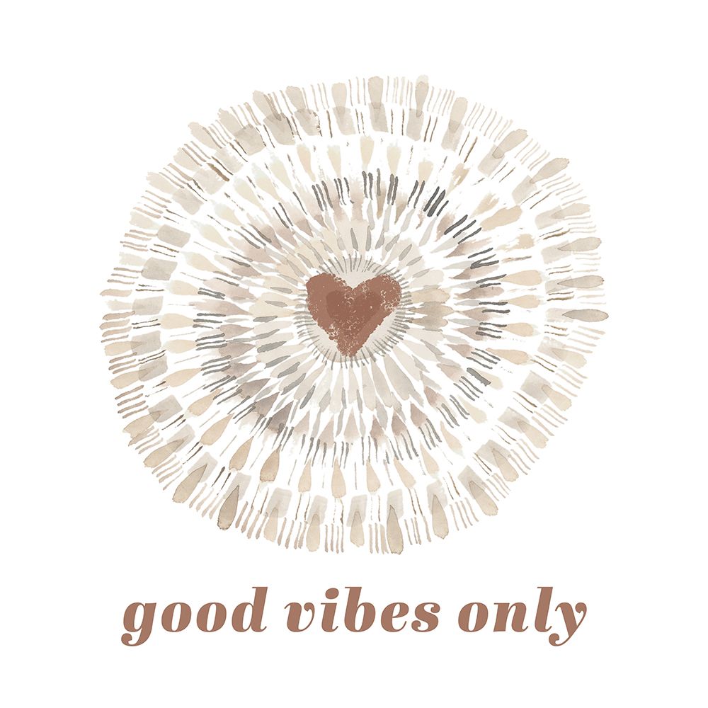 Sun Kissed Serenity Good Vibes Mocha art print by Dena Ann Adams for $57.95 CAD