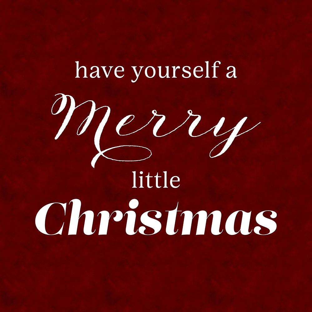 Merry Little Christmas Dark art print by Dena Ann Adams for $57.95 CAD