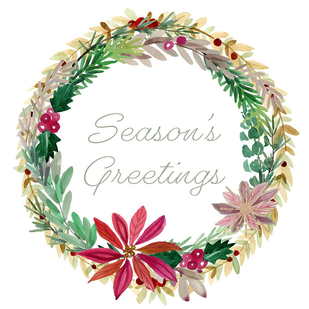 Simple Gifts Seasons Greetings art print by Dena Ann Adams for $57.95 CAD