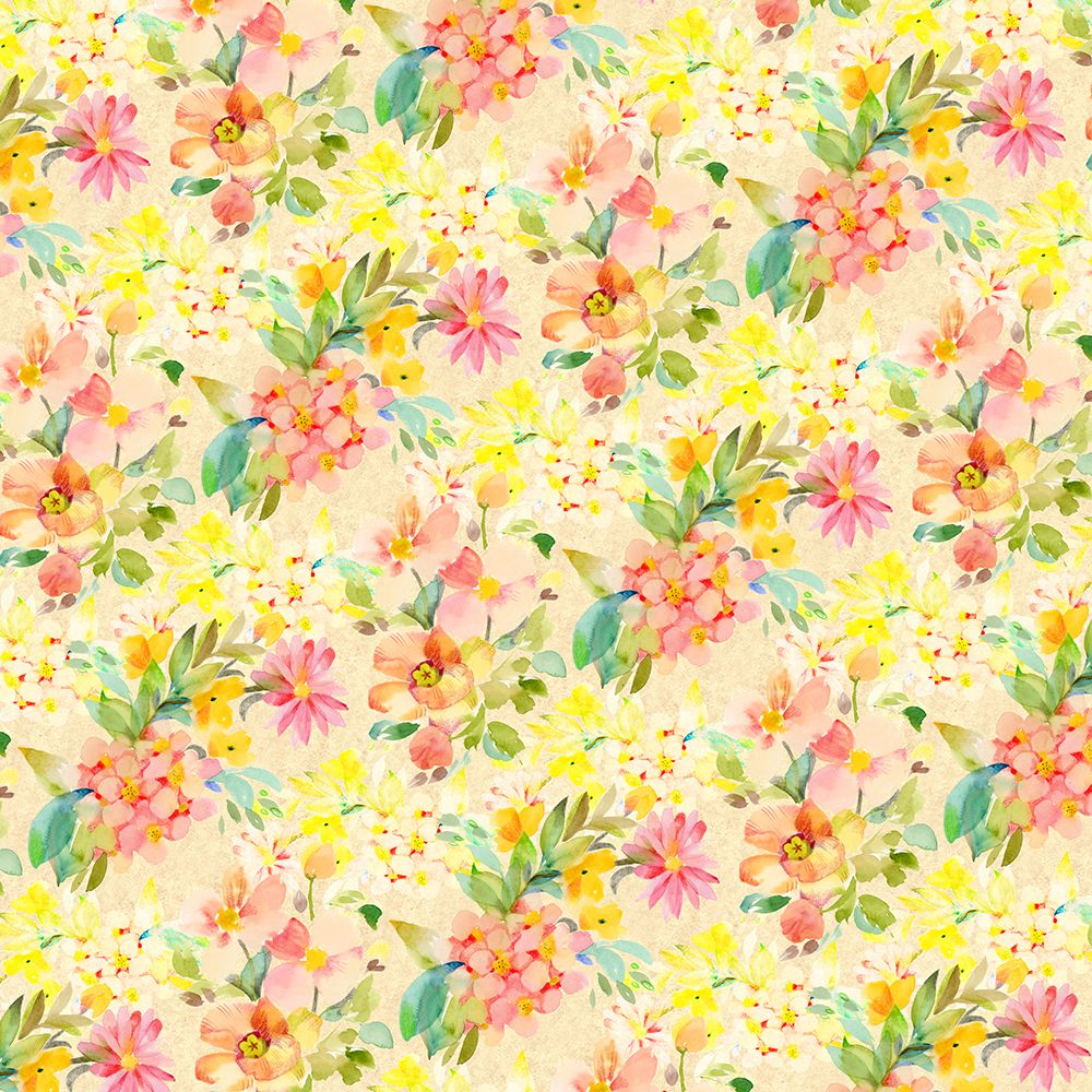 Textured Floral Pattern 1 art print by Dena Ann Adams for $57.95 CAD